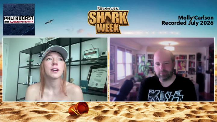 Thumbnail image for Paltrocast - Reeve Carney _ Eva Noblezada _ Stars Of Shark Week Darren Paltrowitz